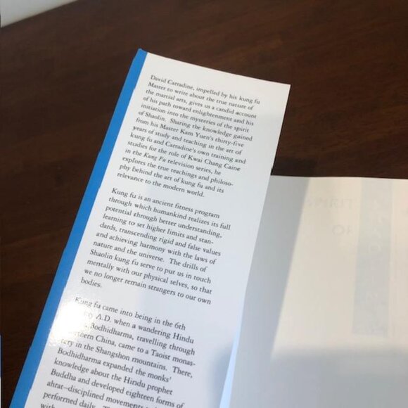 Spirit of Shaolin: A Kung Fu Philosophy Paperback Vintage Pre-Owned Book. - Picture 12 of 13